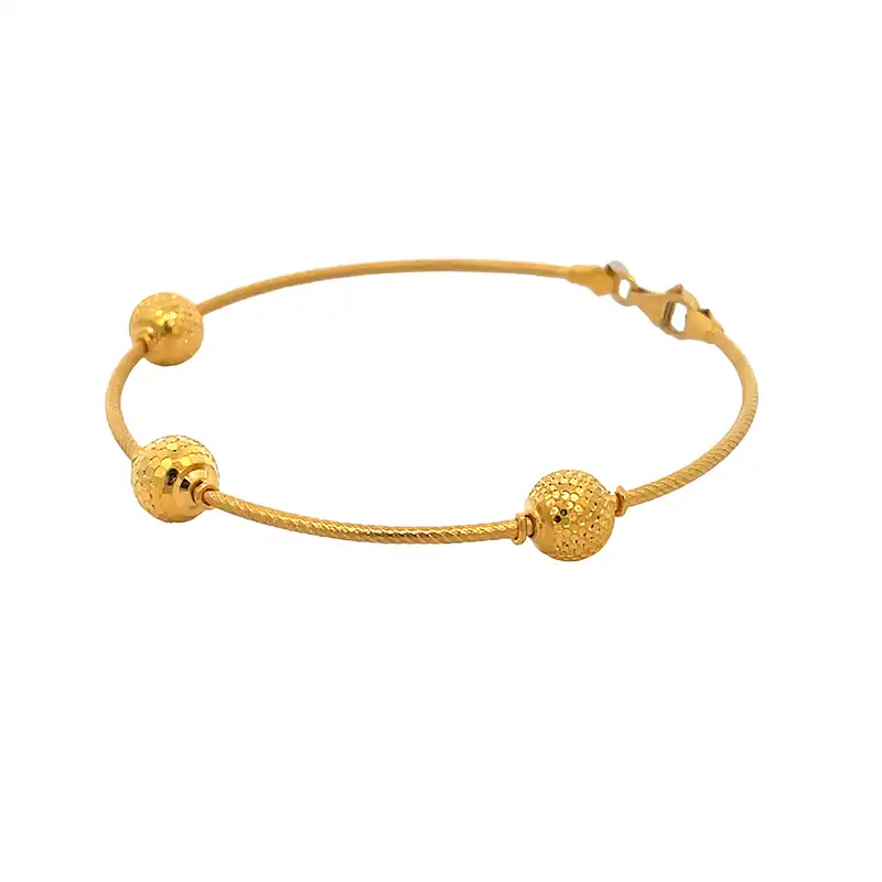 22K Gold Fashion Bangle